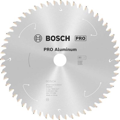 Bosch PRO Cordless Circular Saw Blade for Aluminium 184mm 56T 20mm