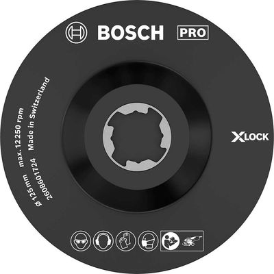 Bosch PRO X Lock SCM Backing Pad 125mm