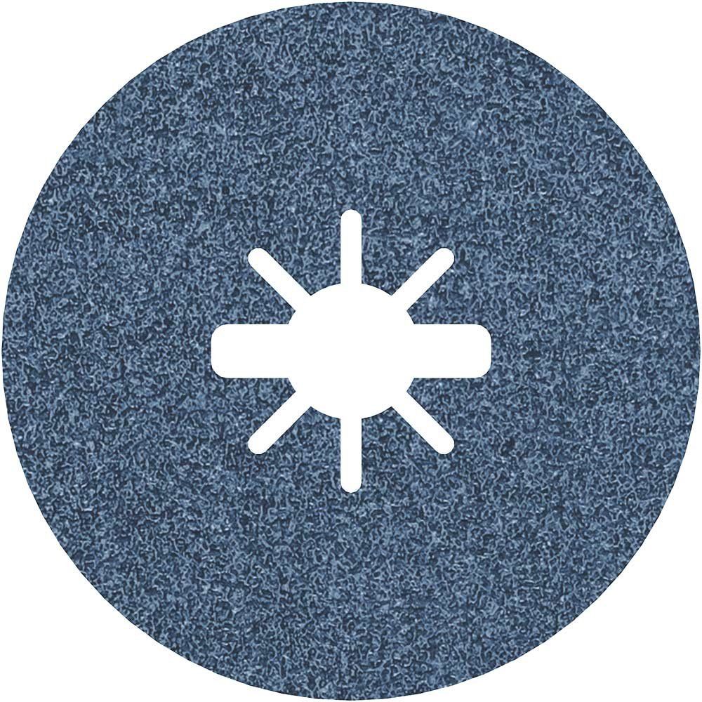 Bosch PRO X LOCK R574 Fibre Sanding Disc 115mm 115mm 60g Pack of 1 - Image 1