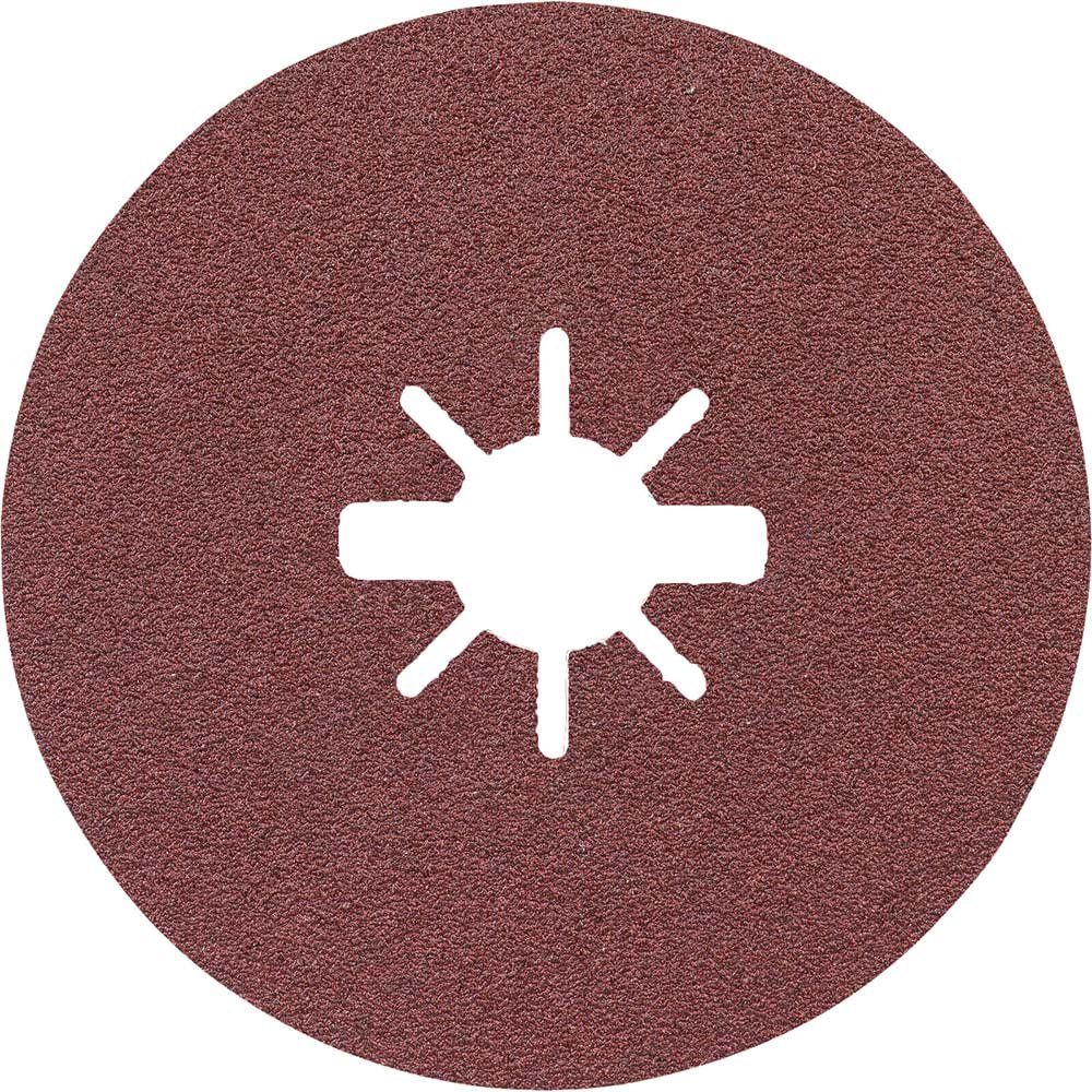 Bosch EXPERT X LOCK R444 Fibre Sanding Disc 115mm 115mm 80g Pack of 1 - Image 1