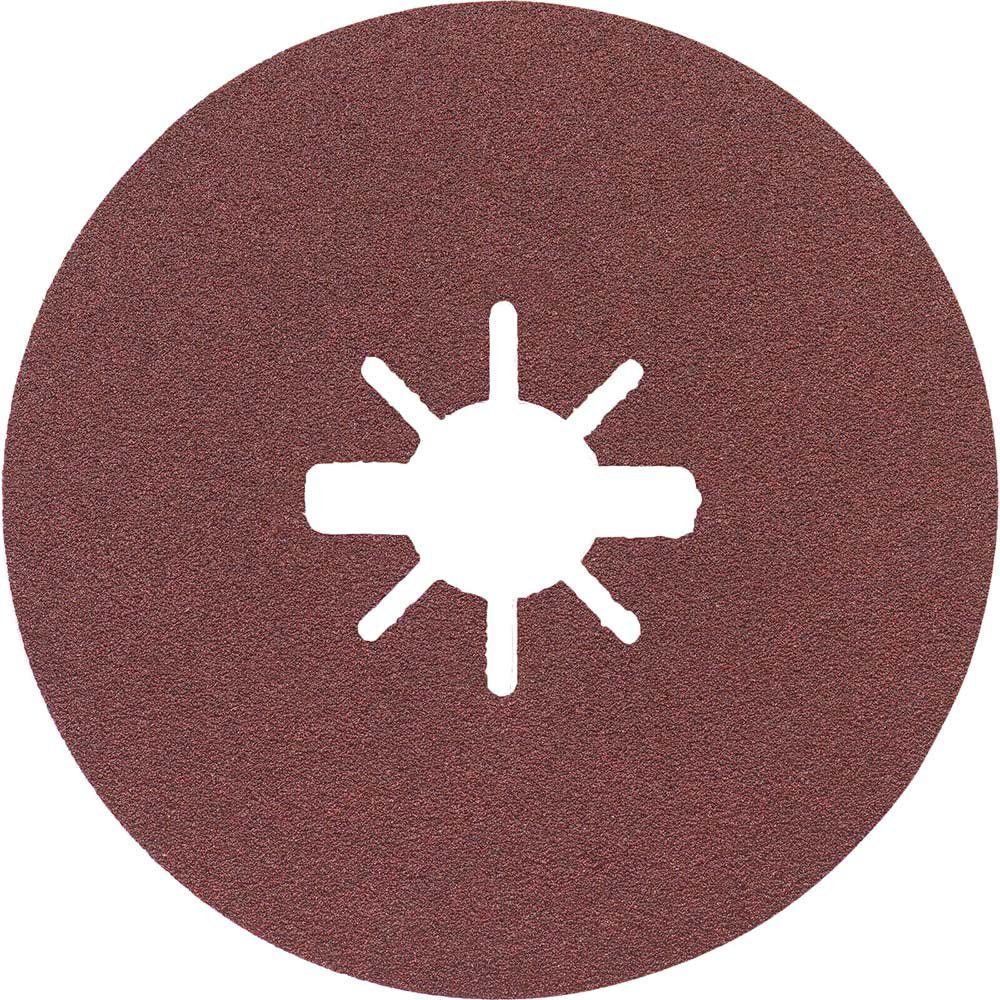 Bosch EXPERT X LOCK R444 Fibre Sanding Disc 125mm 125mm 120g Pack of 1 - Image 1