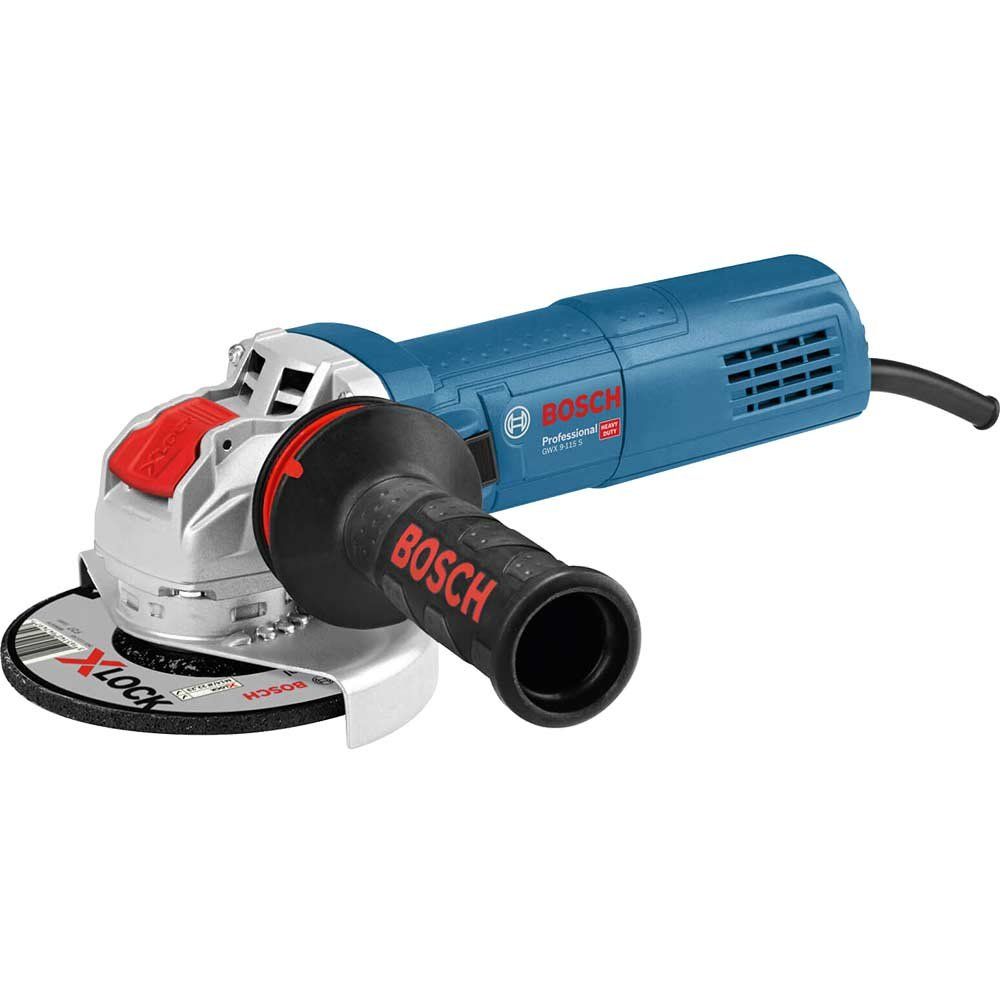 Bosch GWX 9-115 S X Lock Angle Grinder 115mm 110v - Image 1