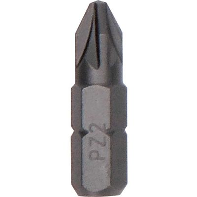 Bosch EXPERT PZ2 Tic Tac Box Extra Hard Pozi Screwdriver Bits PZ2 25mm Pack of 25