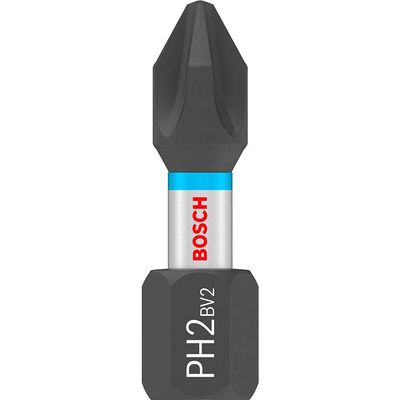 Bosch PRO Impact Control Torsion Phillips Screwdriver Bits PH2 25mm Pack of 25