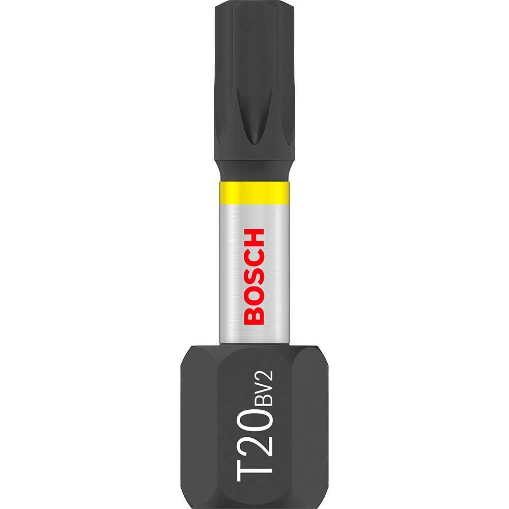 Bosch PRO Impact Control Torsion Torx Screwdriver Bits T20 25mm Pack of 25 - Image 1