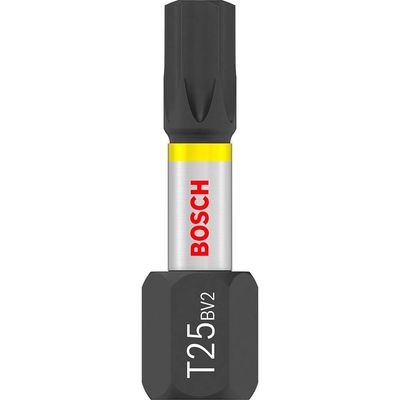 Bosch PRO Impact Control Torsion Torx Screwdriver Bits T25 25mm Pack of 25