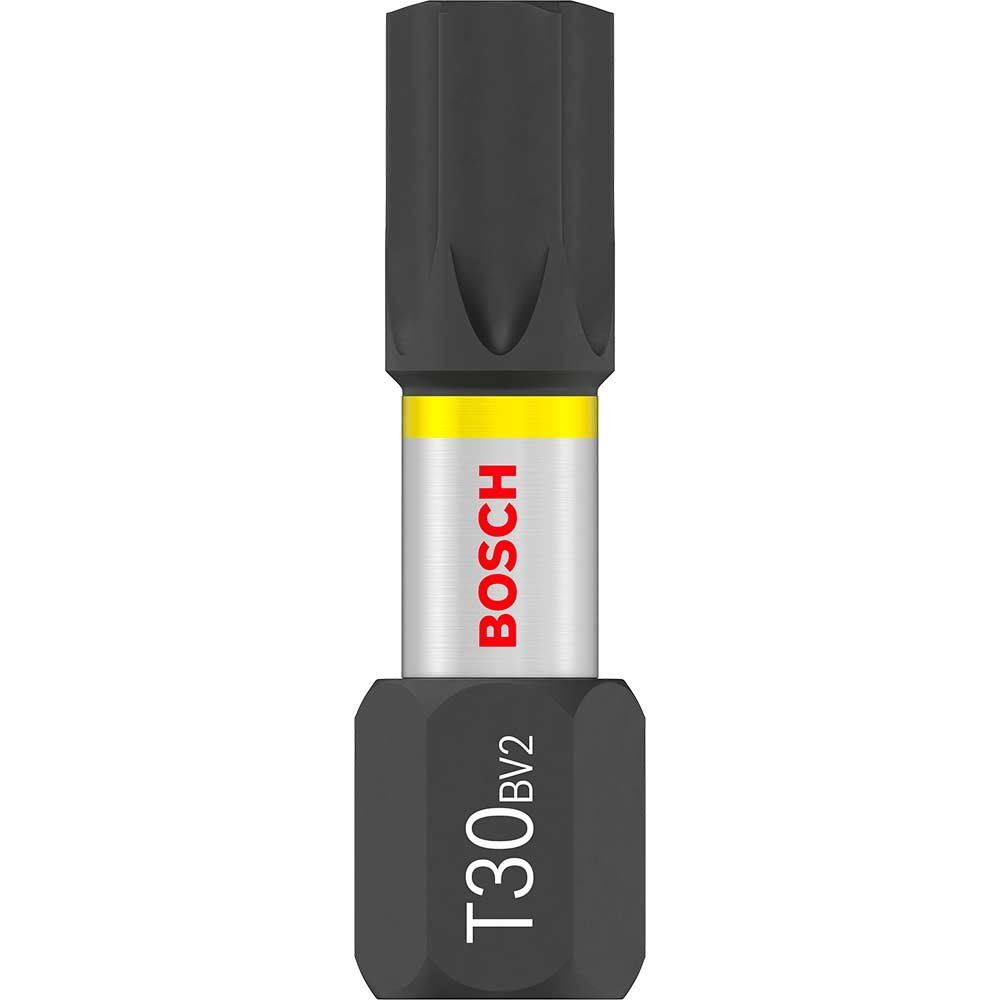 Bosch PRO Impact Control Torsion Torx Screwdriver Bits T30 25mm Pack of 25 - Image 1