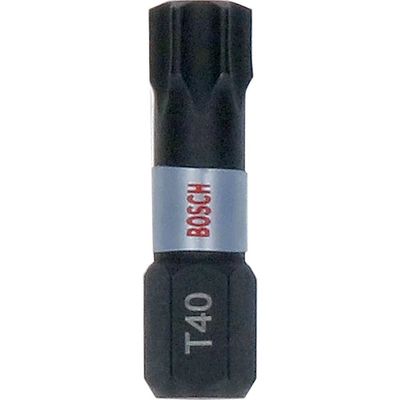 Bosch PRO Impact Control Torsion Torx Screwdriver Bits T40 25mm Pack of 25