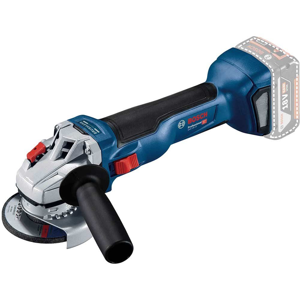Bosch GWS 18 V-10 18v Cordless Brushless Angle Grinder 115mm No Batteries No Battery Charger No Case - Image 1