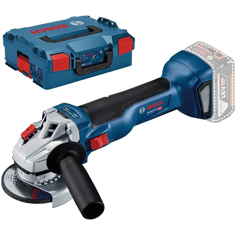 Bosch GWS 18 V-10 18v Cordless Brushless Angle Grinder 115mm No Batteries No Battery Charger Case - Image 1
