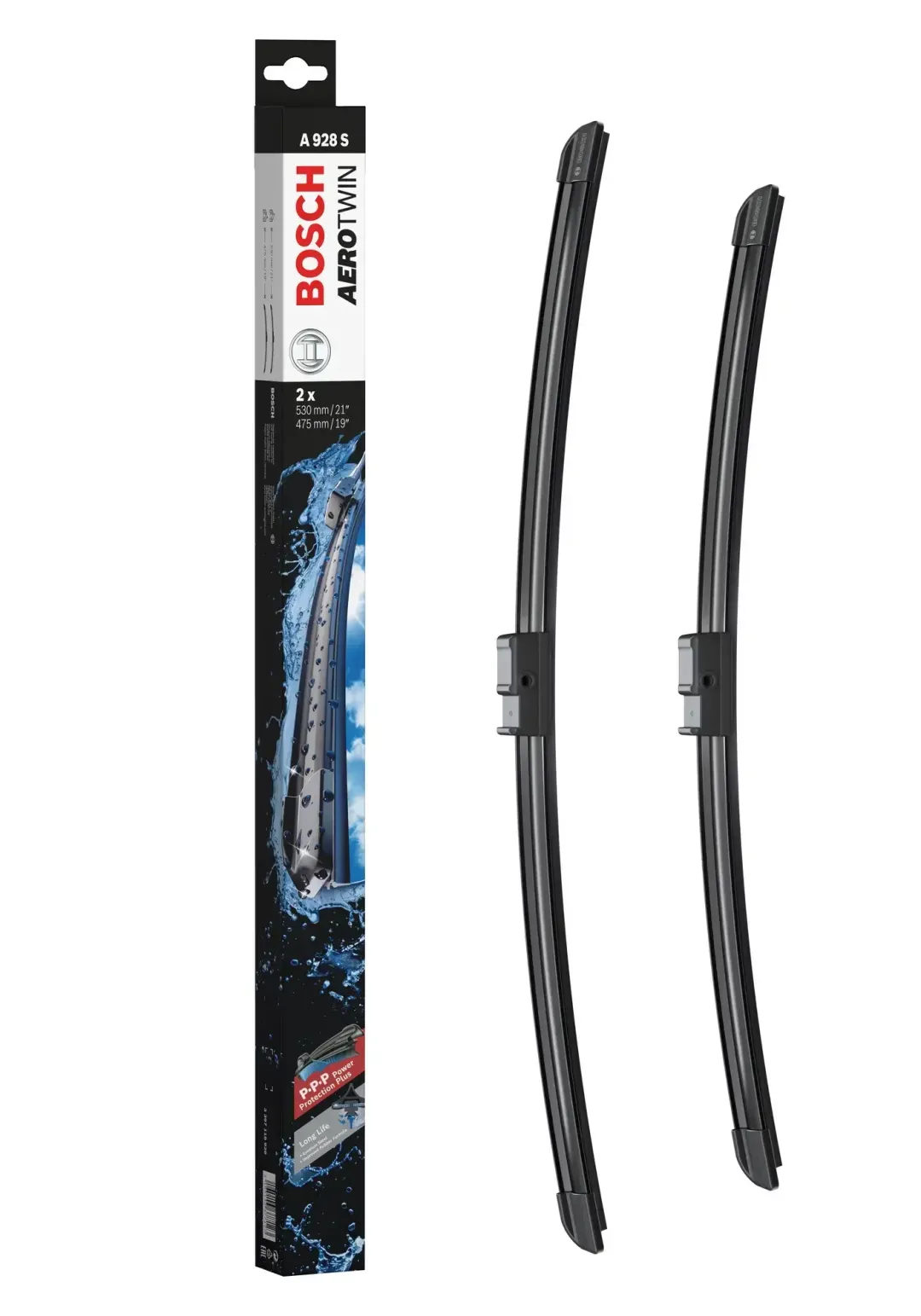 A928S (Bosch) Flat Blade Set > 475/530Mm | 3397 118 928 | Euro Car Parts - Image 1