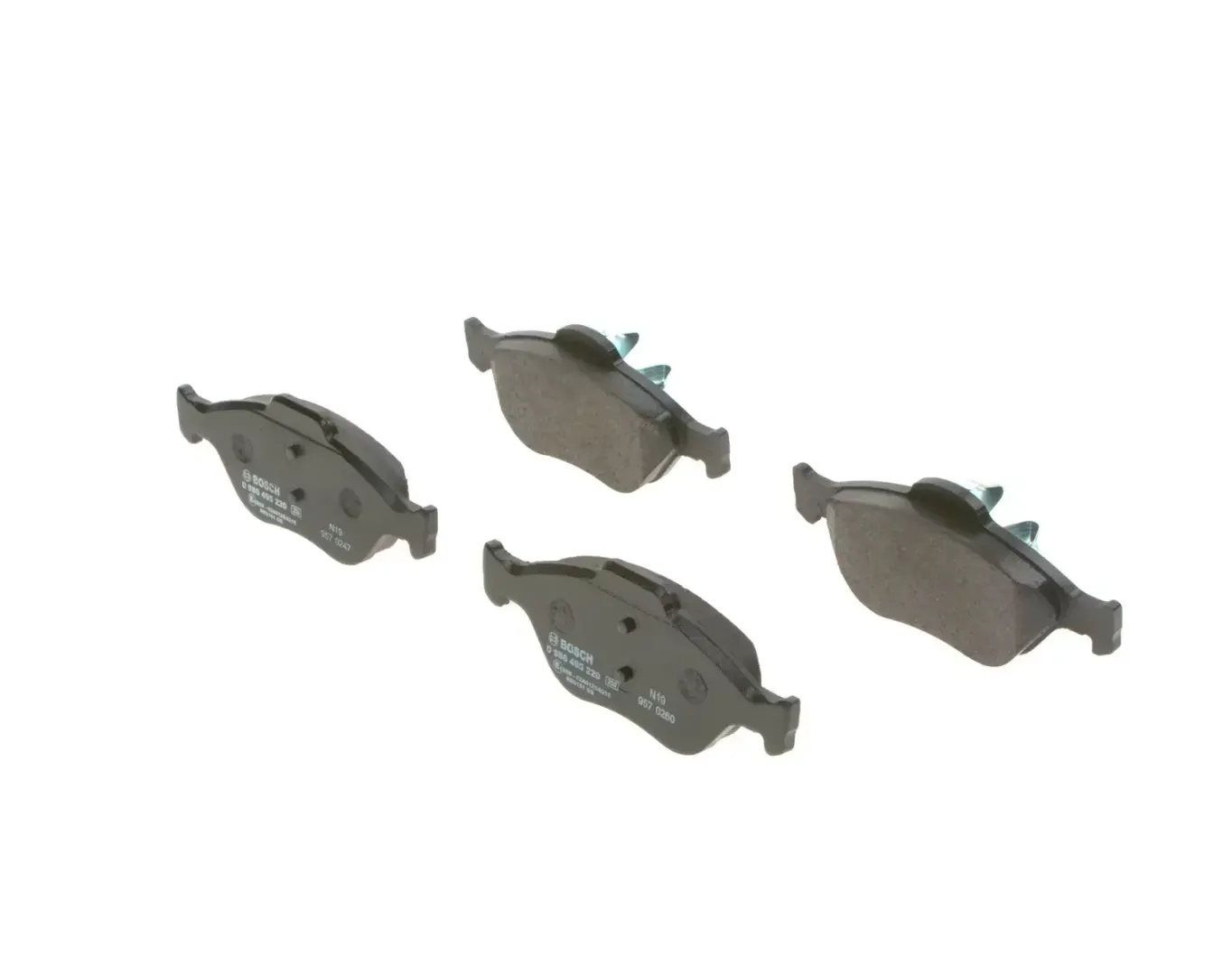Bosch Front Brake Pads Ford Fiesta Iv | 0986 495 220 | Euro Car Parts - Image 1
