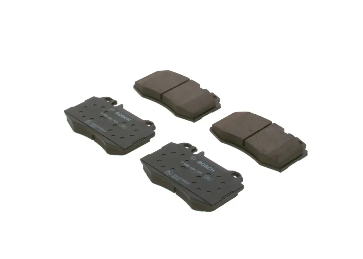 Bosch Front Brake Pads 203 209 211 215 220 230 Models | 0986 424 705 | Euro Car Parts - Image 1
