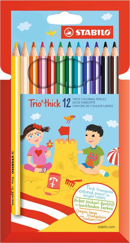 STABILO Trio Thick Multicolour 12 pc(s) - Image 1