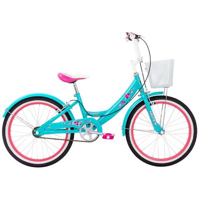 HUFFY Girly Girl 23275W 20-inch Aqua Blue Children's Bike - Turquoise - Turquoise - Thumbnail 2
