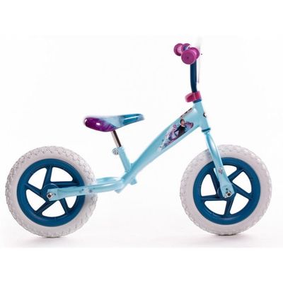 "Huffy Disney Frozen 12" Balance Bike" - Blue,pink,white