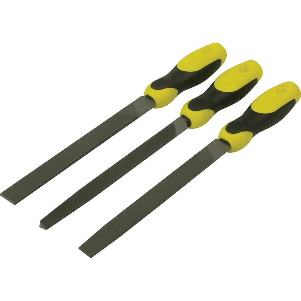 Stanley 3 Piece File Set 8" / 200mm - Image 1