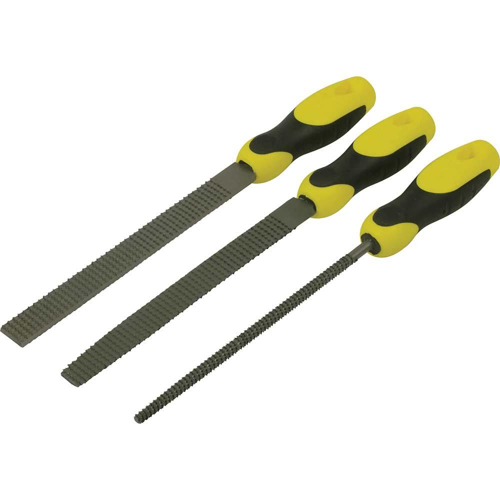 Stanley 3 Piece Wood Rasp Set 8" / 200mm - Image 1