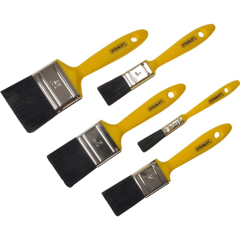 Stanley 5 Piece Hobby Paint Brush Set - Image 1