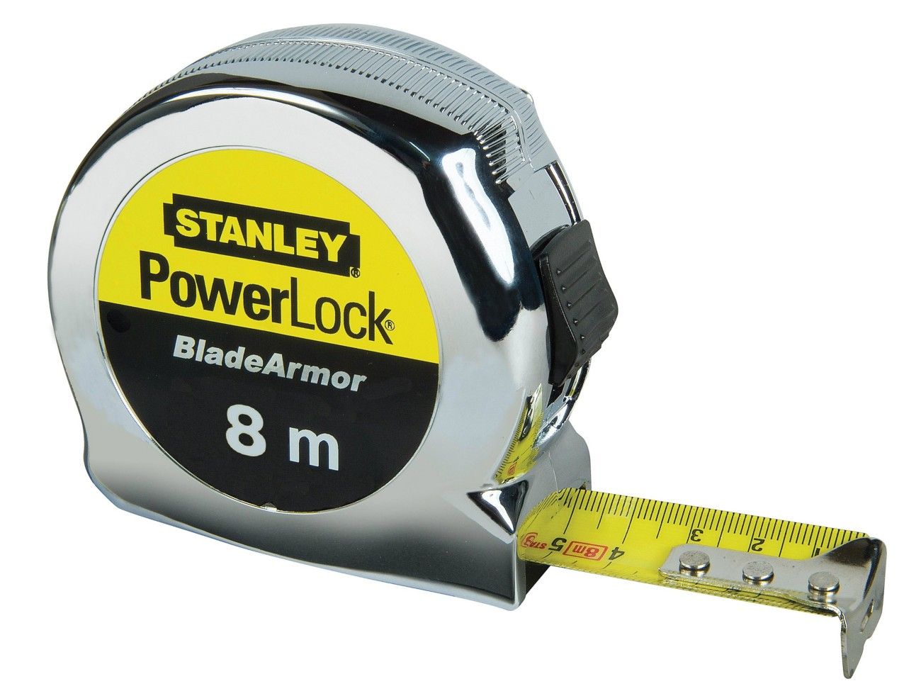 Stanley Powerlock Blade Armor Tape Measure Metric 8m 25mm - Image 1