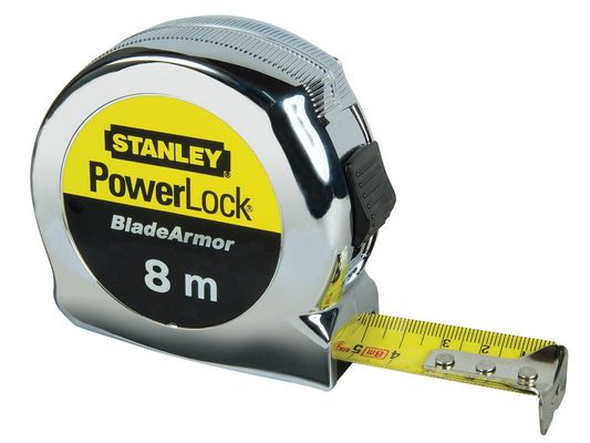 Stanley Powerlock Blade Armor Tape Measure Metric 8m 25mm