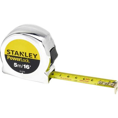 Stanley 0-33-553 Powerlock Metric/Imperial Tape Measure 5M
