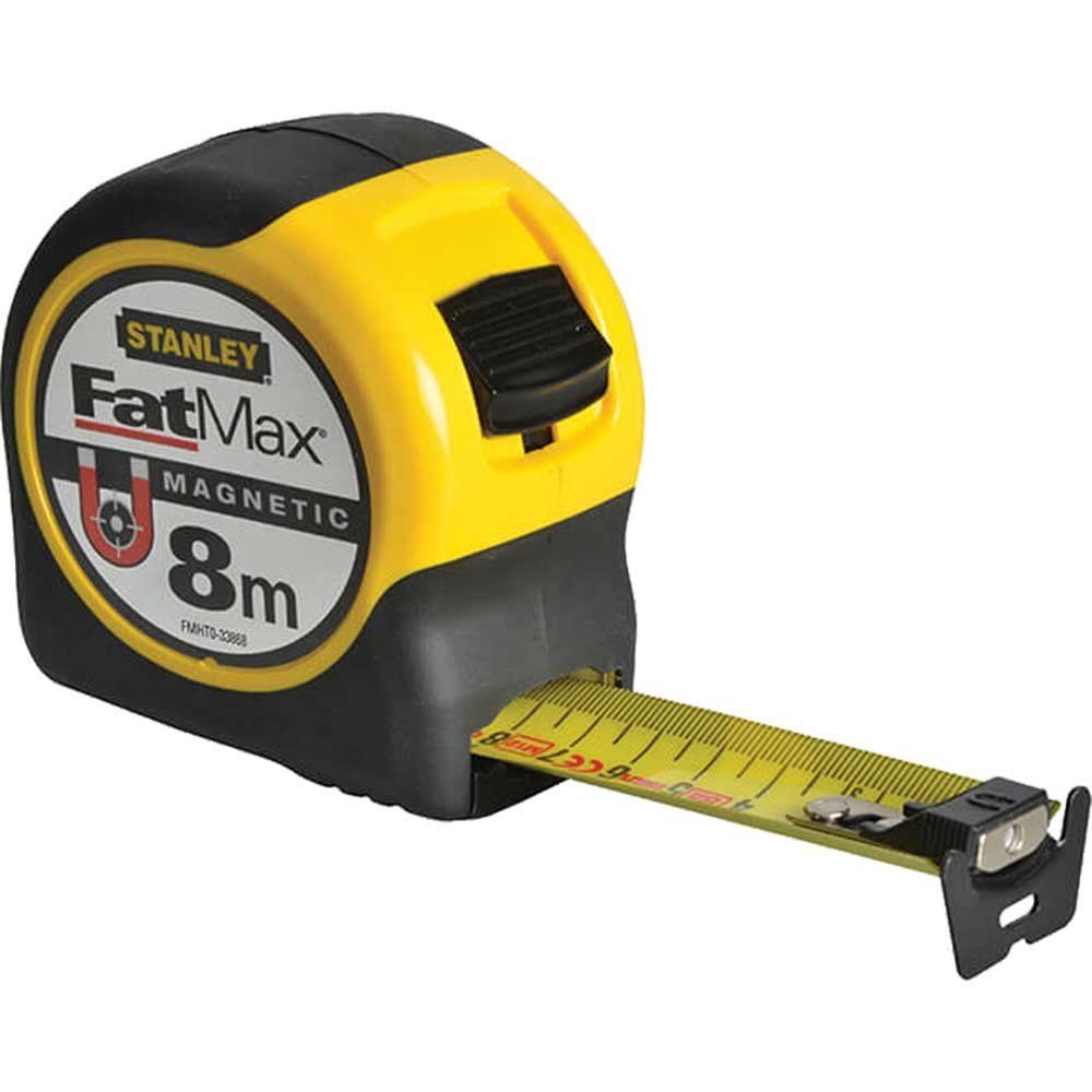 Stanley FatMax Blade Armor Magnetic Tape Measure Metric 8m 32mm - Image 1