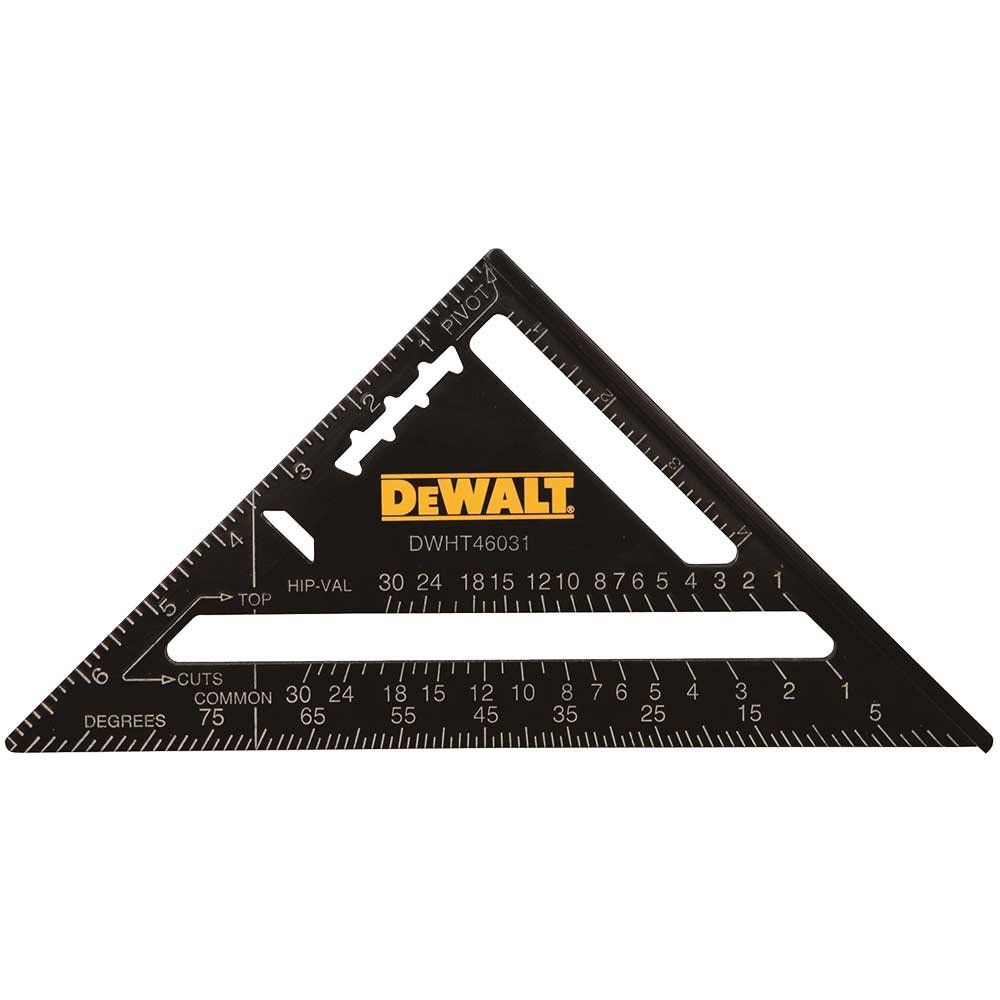 DeWalt Aluminium Quick Rafter Square 180mm - Image 1