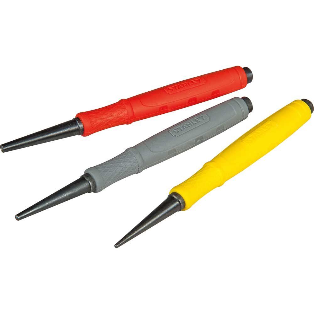Stanley 0-58-930 Dynagrip Nail Punch Set (3 Piece) - Image 1