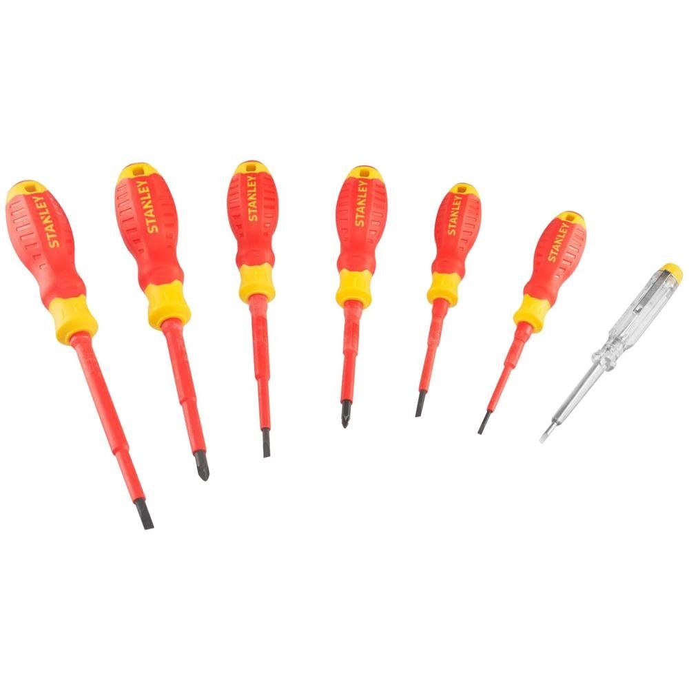Stanley 7 Piece VDE Screwdriver Set - Image 1