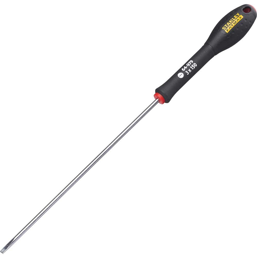 Stanley FatMax Parallel Slotted Screwdriver 3mm 150mm - Image 1