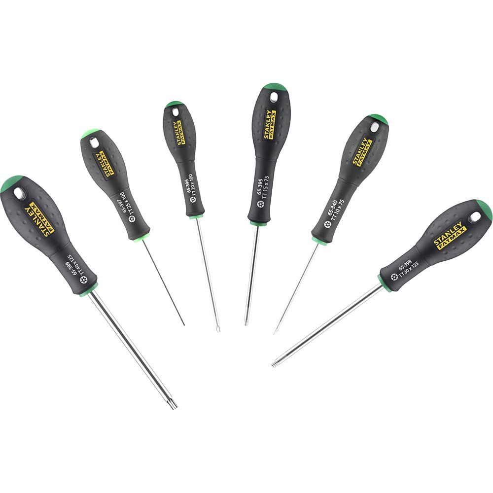 Stanley FatMax 6 Piece Security Torx Screwdriver Set - Image 1