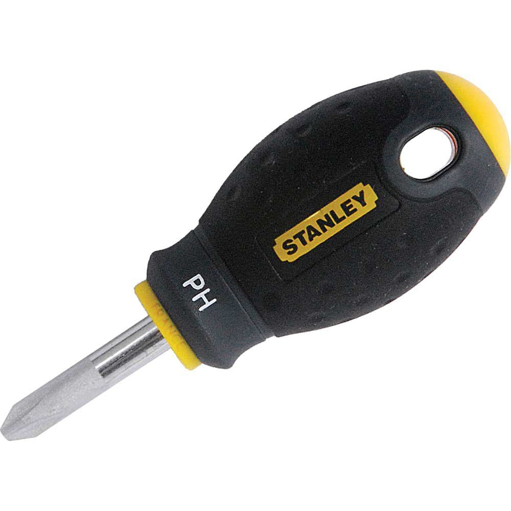Stanley FatMax Stubby Phillips Screwdriver PH1 30mm - Image 1
