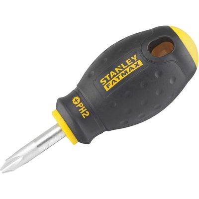Stanley 0-65-407 Fatmax Stubby Phillips Screwdriver Ph2 X 30Mm