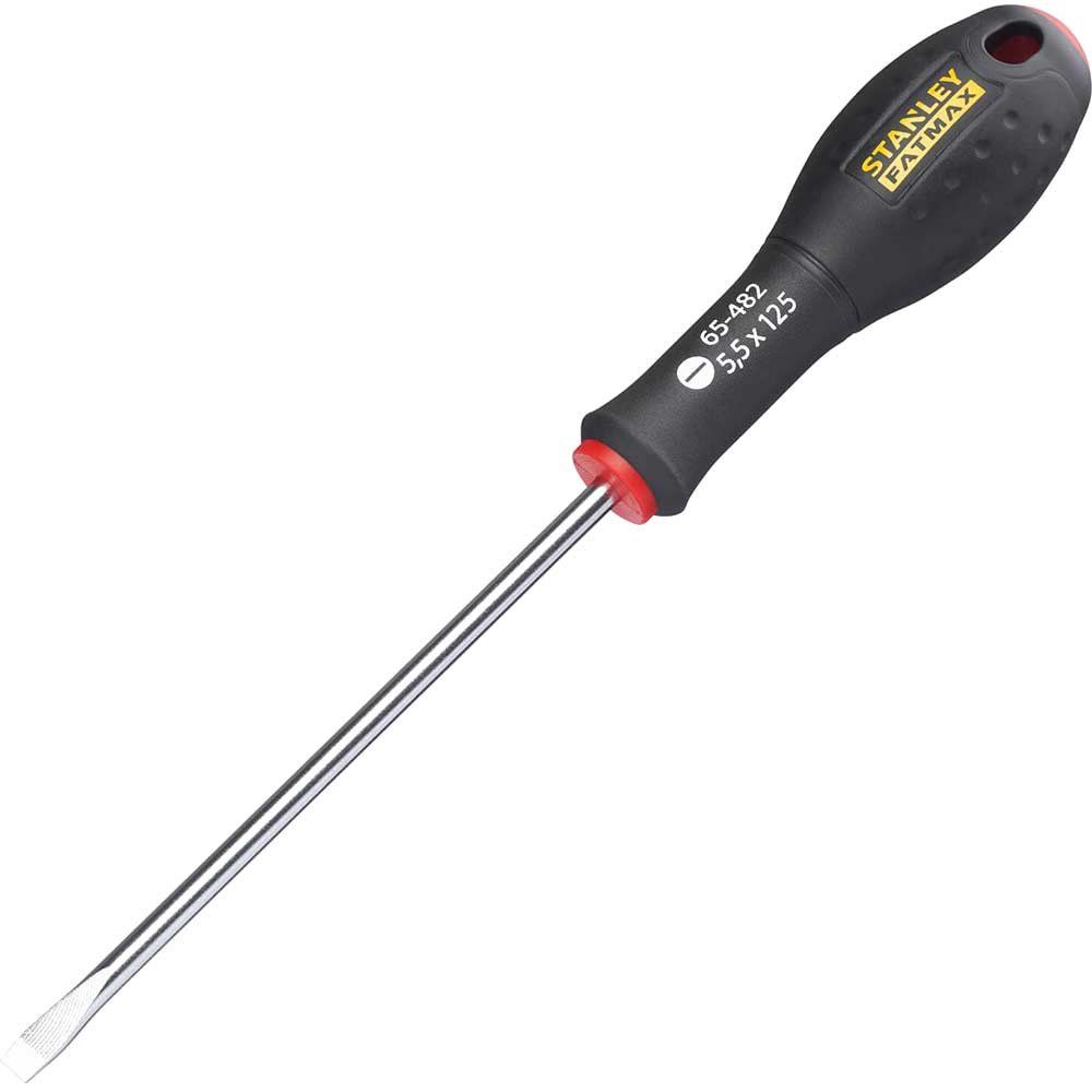 Stanley 0-65-482 Fatmax Flared Screwdriver 5.5Mm X 125Mm - Image 1