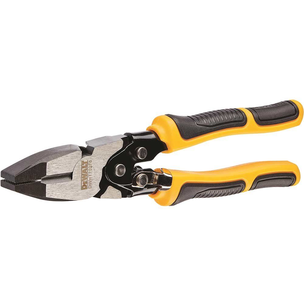 DeWalt Compound Action Linesmans Pliers 200mm - Image 1