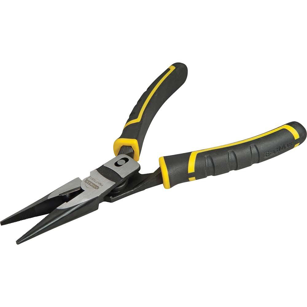 Stanley FatMax Compound Action Long Nose Pliers 205mm - Image 1