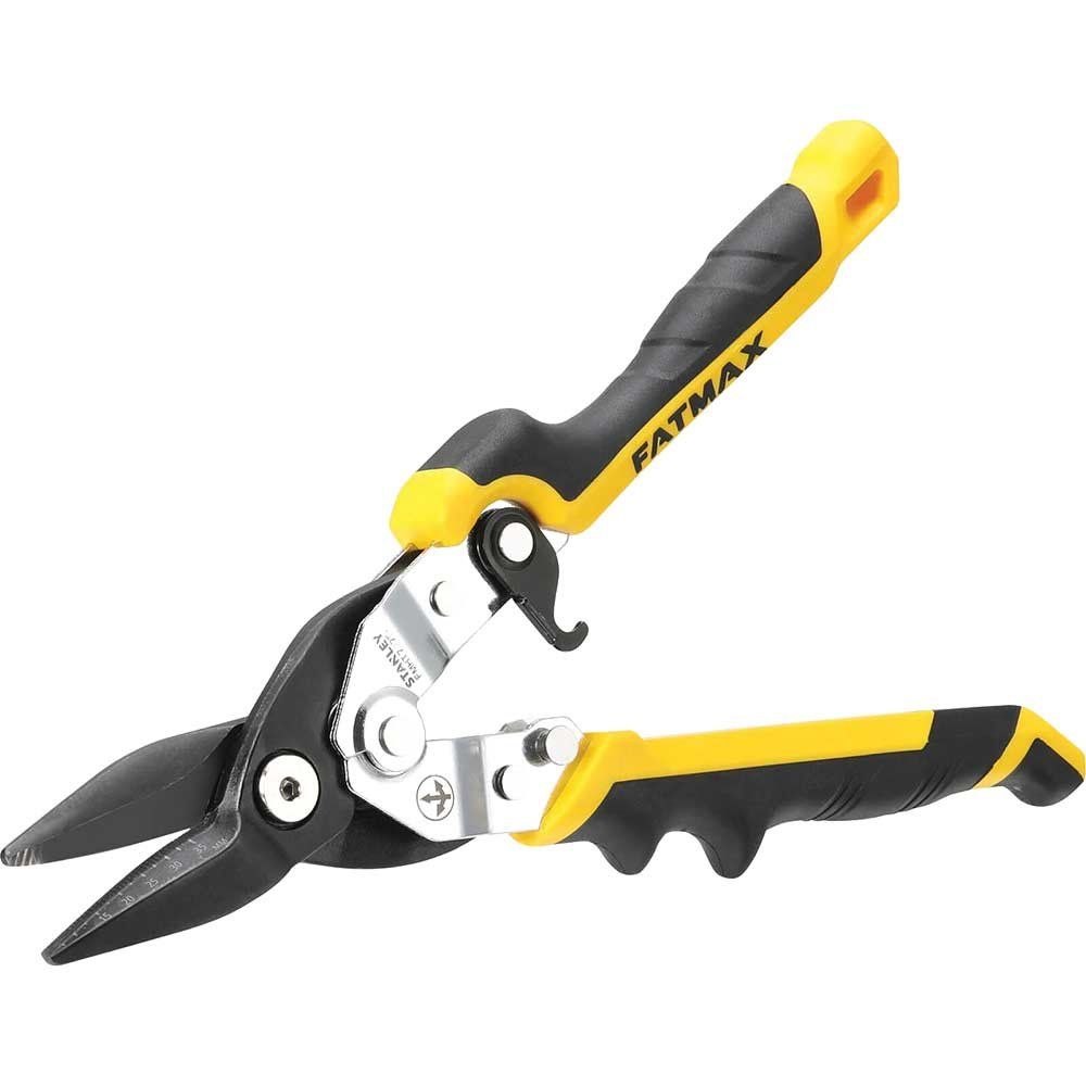 Stanley FatMax Ergo Aviation Snips Straight Cut 250mm - Image 1