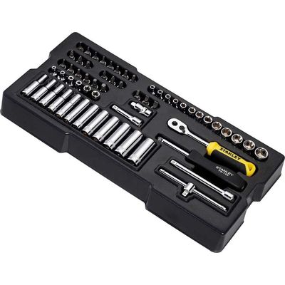 Stanley 60 Piece 1/4" Drive Socket Set Module 1/4"