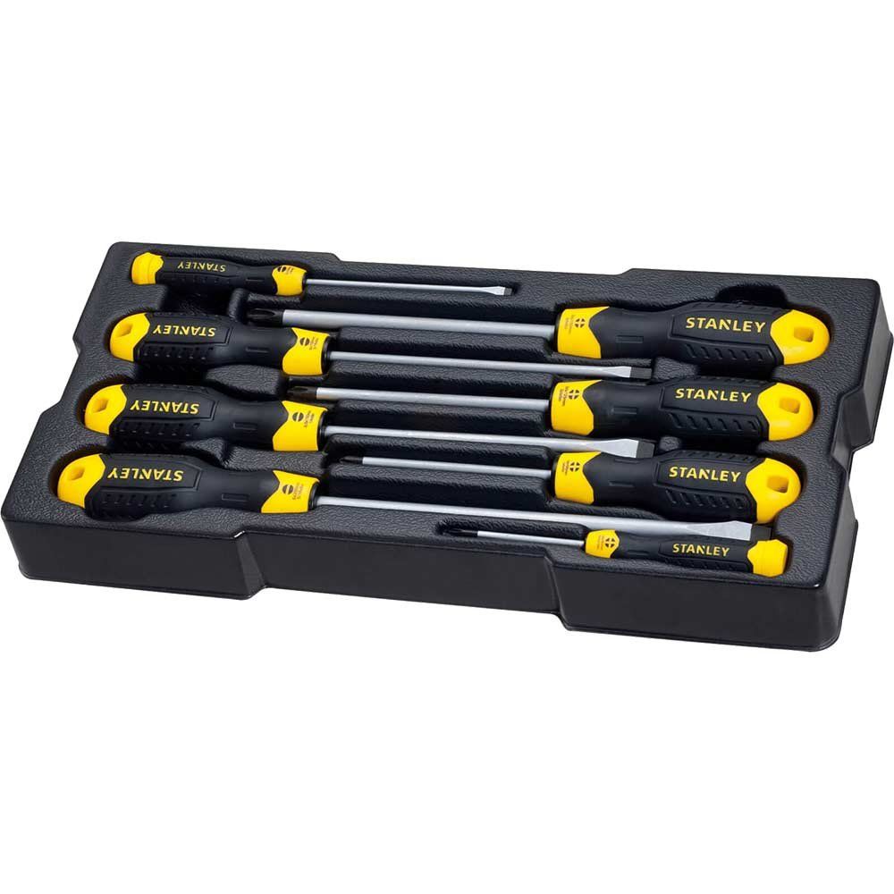 Stanley 8 Piece Mixed Screwdriver Module Set - Image 1