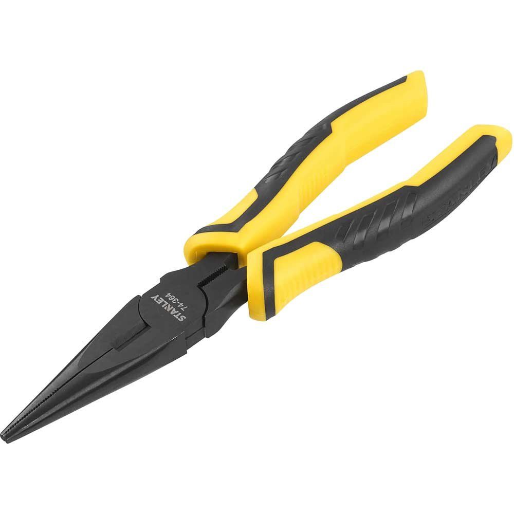 Stanley DynaGrip Long Nose Pliers 200mm - Image 1