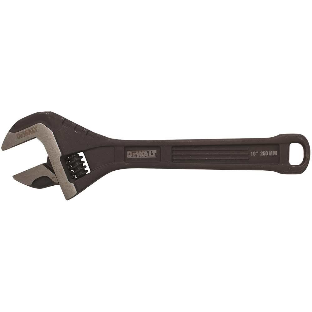 DeWalt All Steel Adjustable Spanner 250mm - Image 1