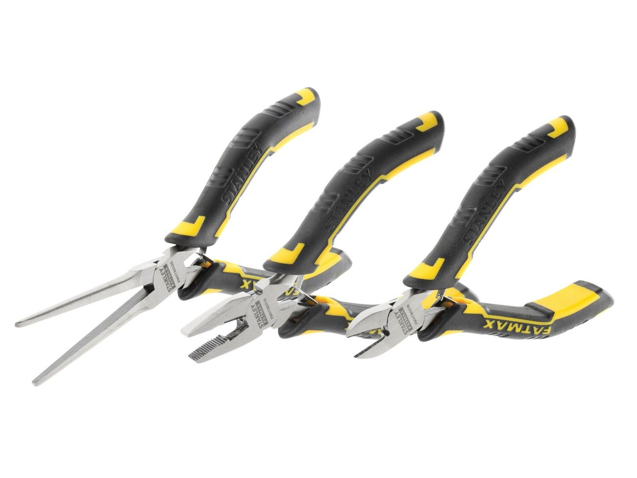 Stanley 3 Piece Fatmax Mini Plier Set - Image 1