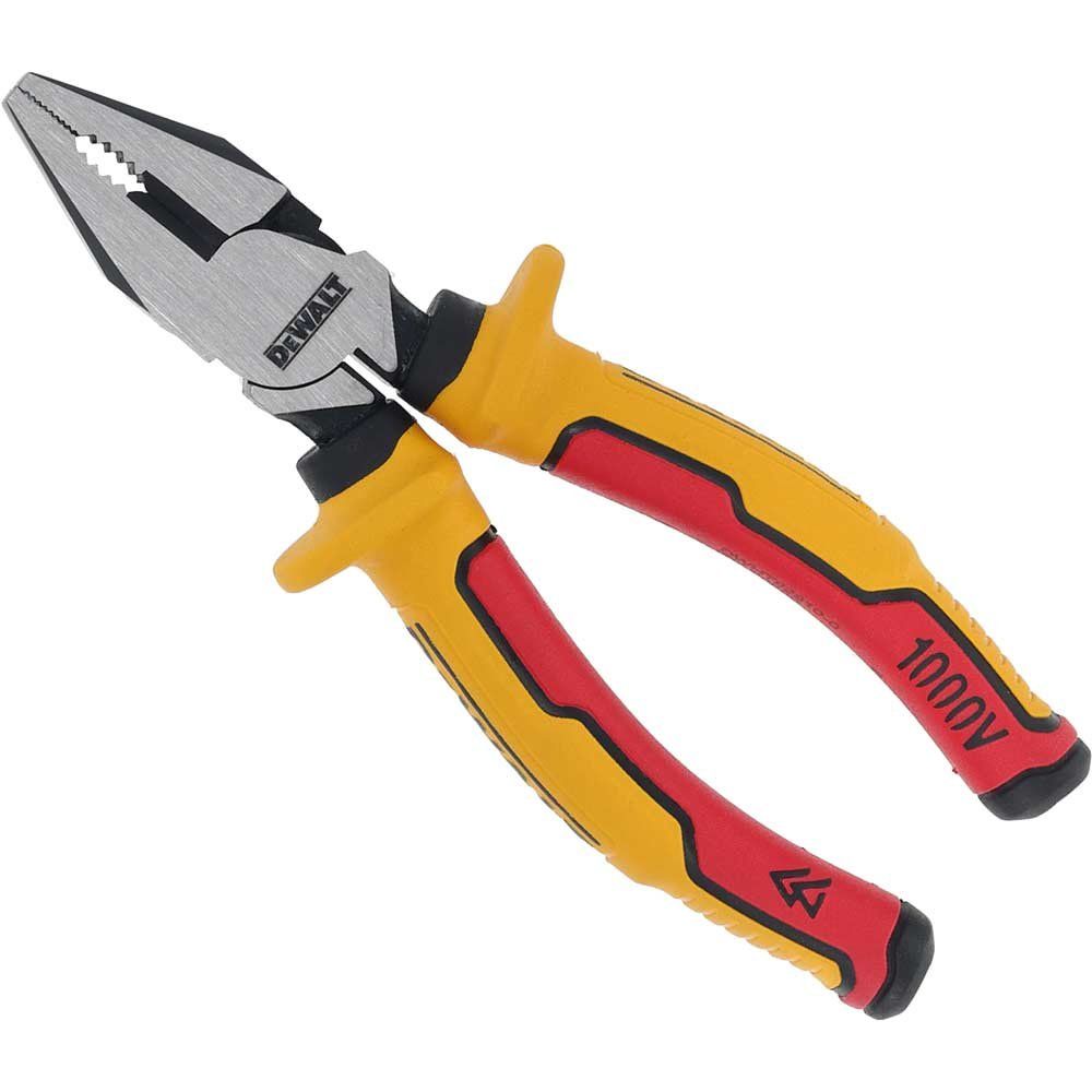 DeWalt VDE Insulated Combination Pliers 160mm - Image 1