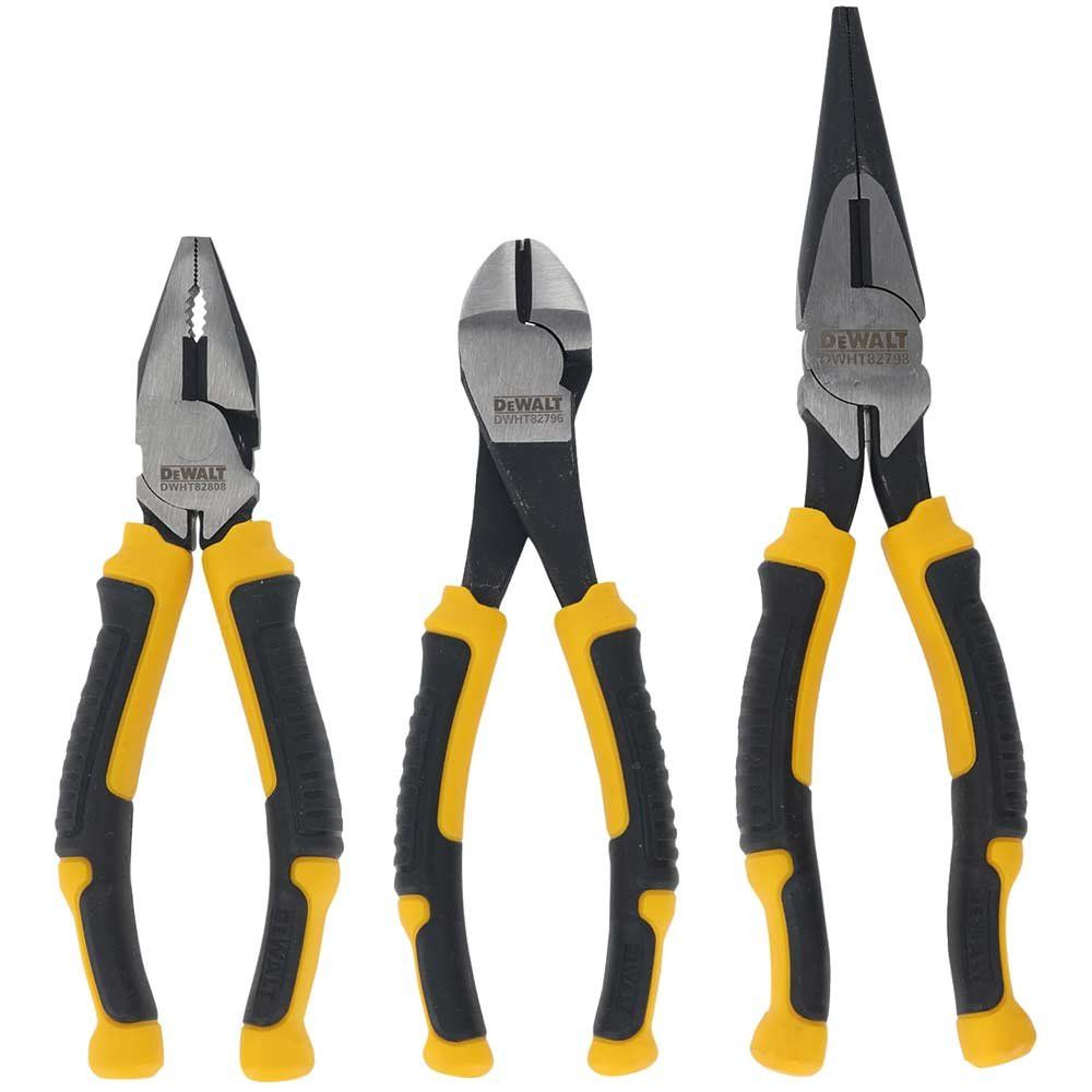 DeWalt 3 Piece Plier Set - Image 1