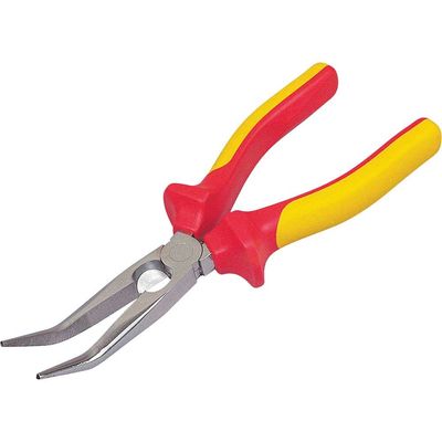 Stanley FatMax Insulated VDE Bent Nose Pliers 200mm