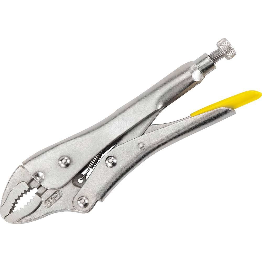 Stanley Curved Jaw Locking Pliers 220mm - Image 1