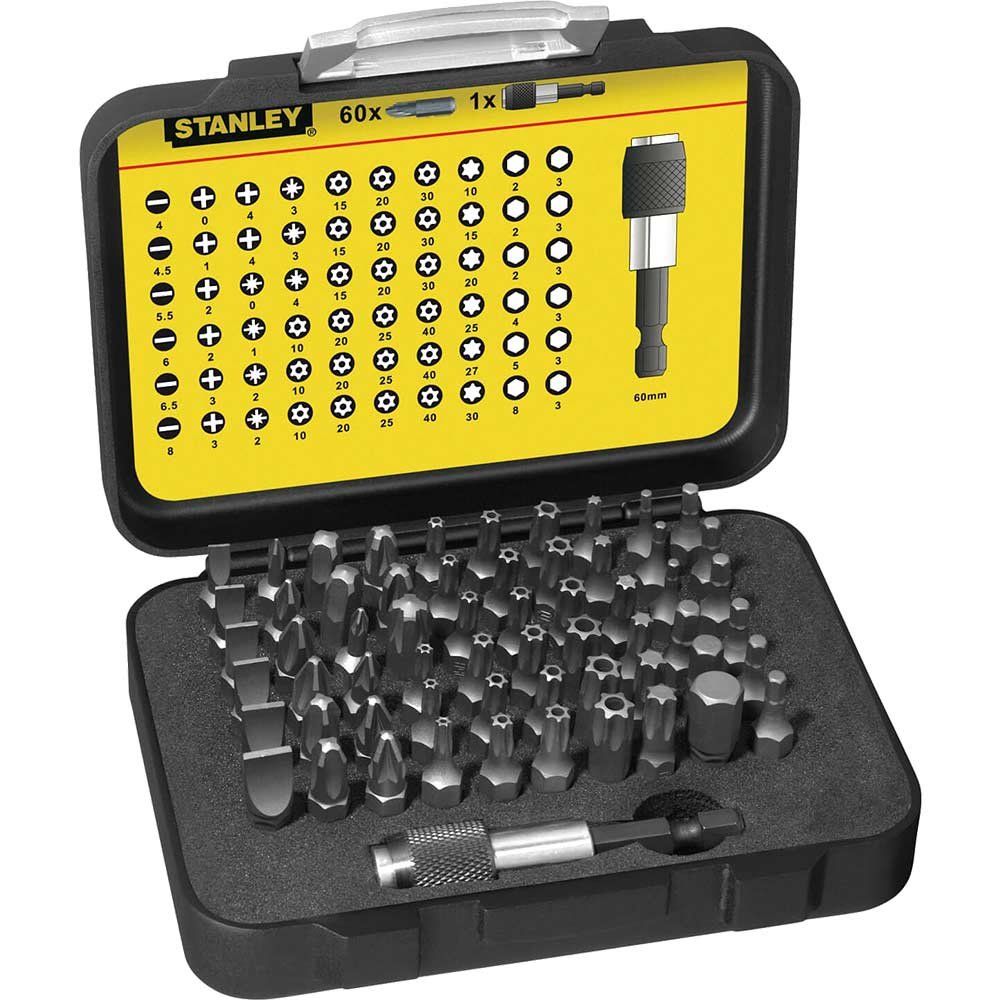 Stanley 61 Piece Screwdriver Bit Set - Image 1