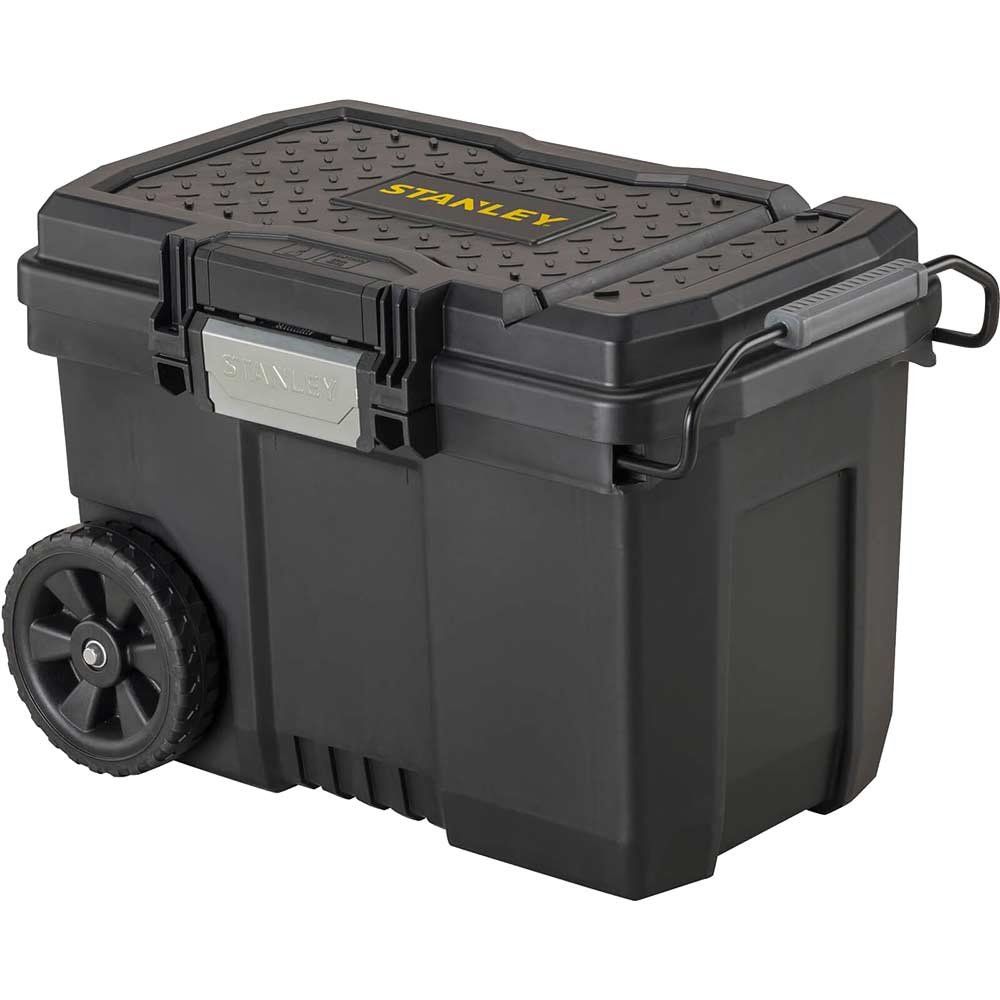 Stanley One Touch Latch Mobile Job Chest 52l - Image 1