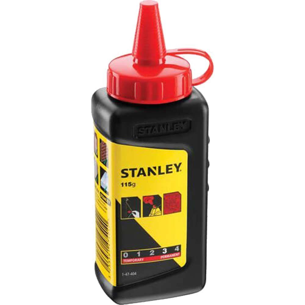 Stanley 1-47-404 Red Builders Chalk 115G - Image 1